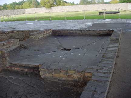 Sachsenhausen gas chamber